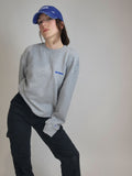 Old School Sweatshirt Gray