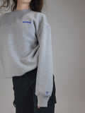 Old School Sweatshirt Gray