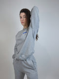 Old School Sweatshirt Gray