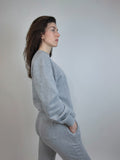 Old School Sweatshirt Gray