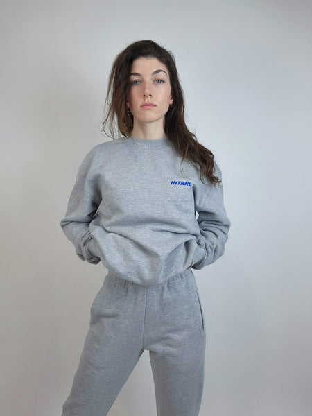Old School Sweatshirt Gray